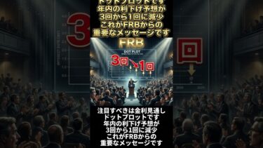 【専門家解説】FRB金利据え置き、タカ派姿勢の背景 #Shorts