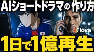 【今がトレンド】世界でバズるAIドラマ制作の秘訣｜初心者でも作れる5ステップ実演（Flova AI）