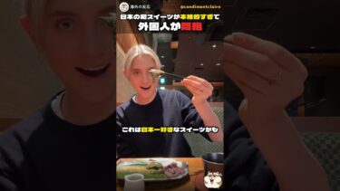【海外の反応】日本の和スイーツが本格的すぎて外国人が悶絶…「レベチ」抹茶餅・わらび餅・花見だんごに世界が夢中