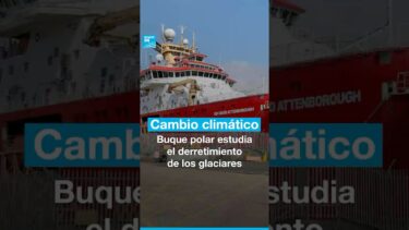 Buque polar estudia el derretimiento de los glaciares en Groenlandia • FRANCE
