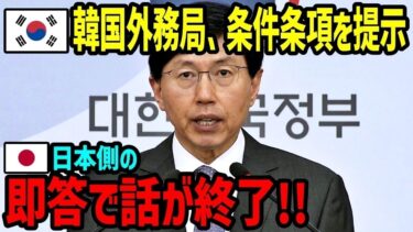 【海外の反応】「日本と手を切るべきか？」韓国外交官が強気に出るも…日本の一言で凍りつく！日本が立場逆転した衝撃の行動とは【総集編】