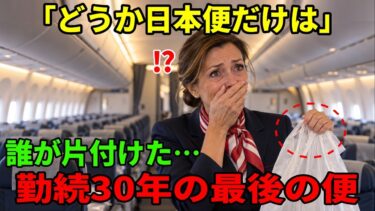 【海外の反応】「日本便だけは…」30年拒んだフランス人CAが最後の成田便で絶句